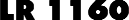 LR 1160